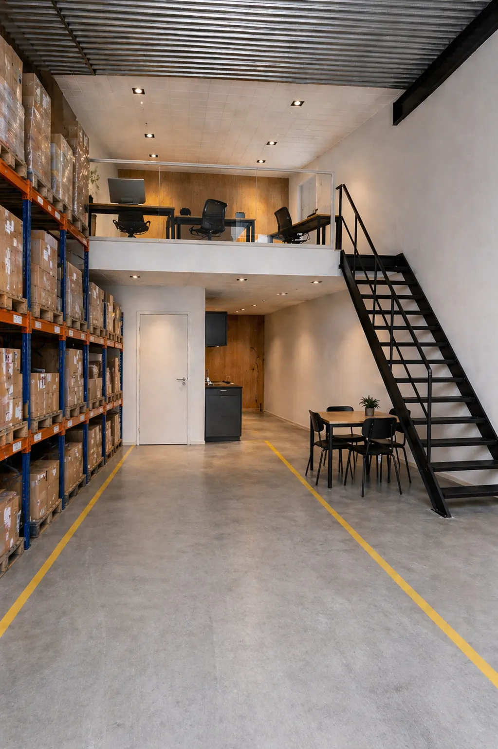Lager och kontor i Trelleborg med närhet till färja och höllviken Malmö